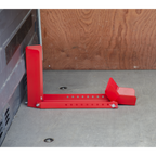 Bolt Down Motorcycle Roll-in Wheel Clamp WCR02