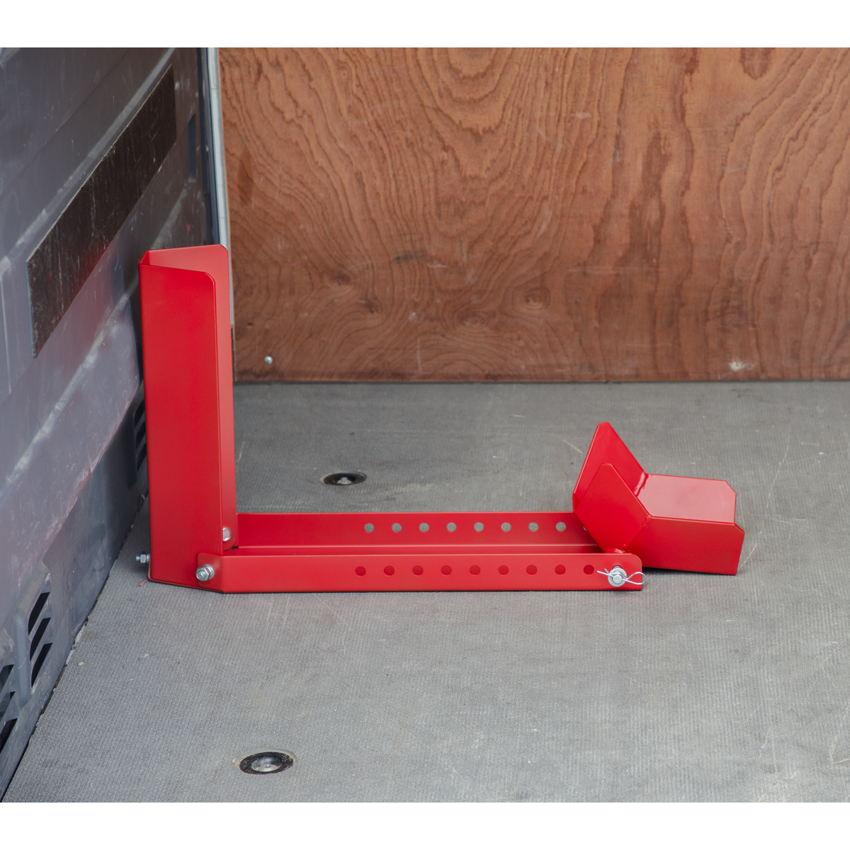 Bolt Down Motorcycle Roll-in Wheel Clamp WCR02