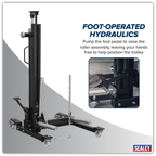 Quick Lift Wheel Removal/Lifter Trolley 100kg Capacity WD100S