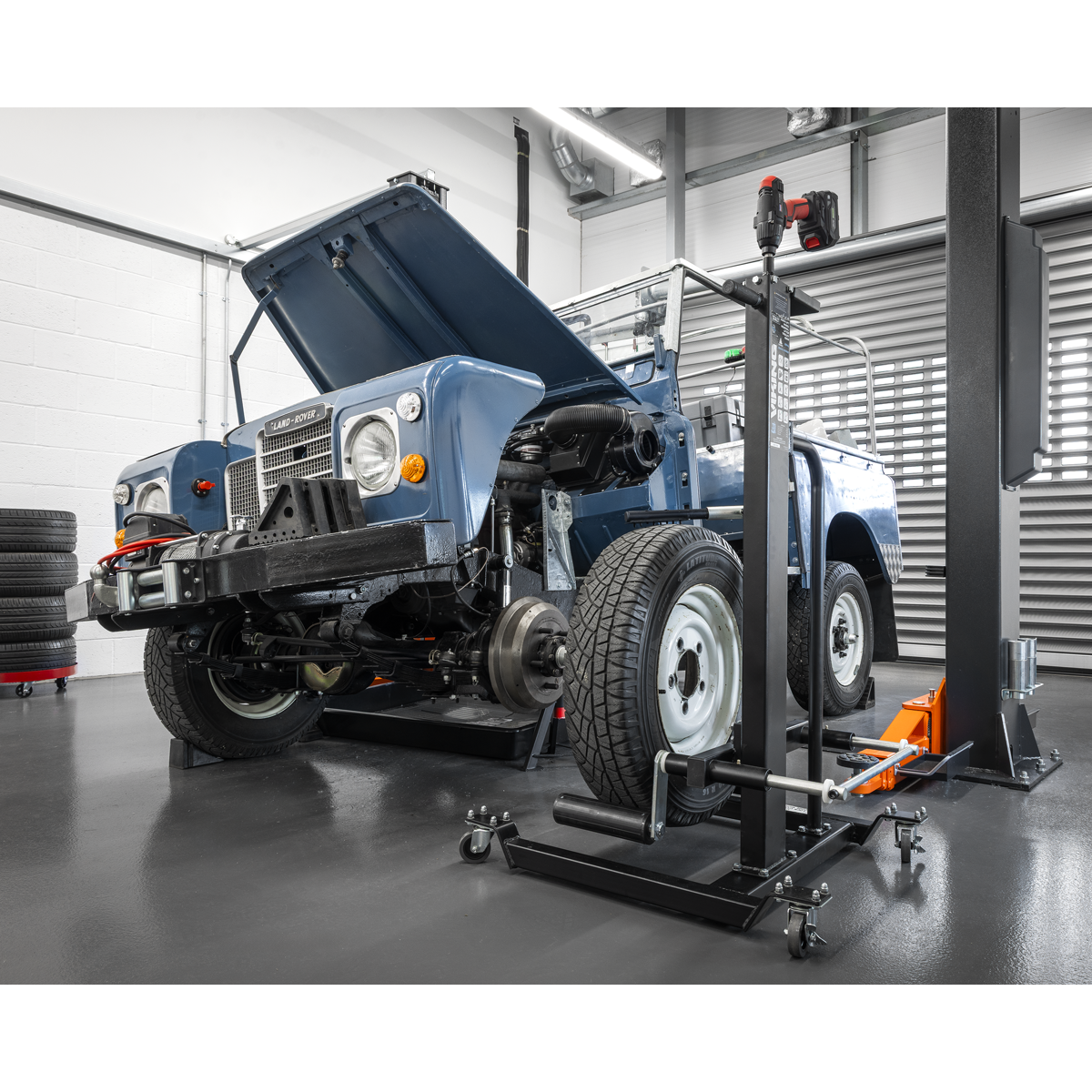 Quick Lift Wheel Removal/Lifter Trolley 50kg Capacity WD50QLS
