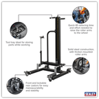 Quick Lift Wheel Removal/Lifter Trolley 50kg Capacity WD50QLS