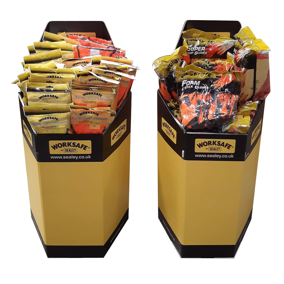 Worksafe Dump Bin - Hi-Vis Waistcoats WDBHV1