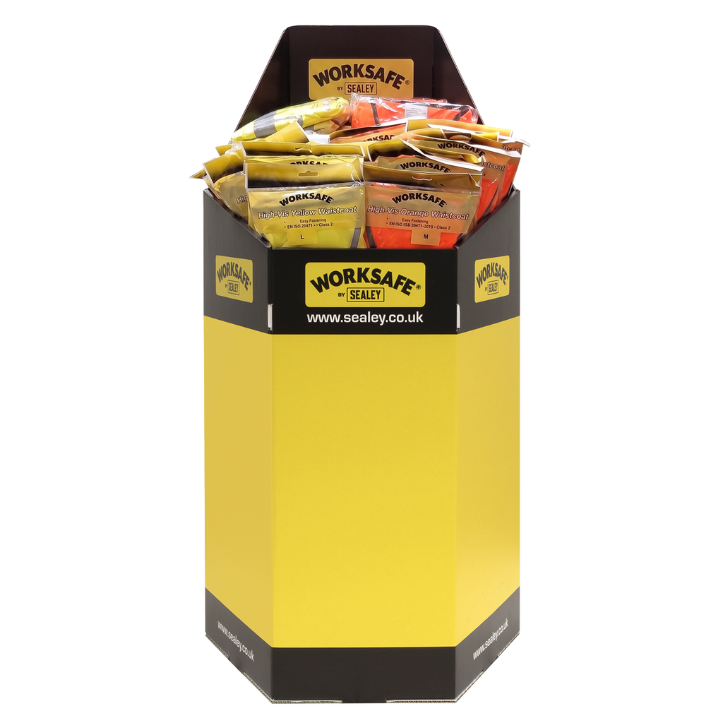 Worksafe Dump Bin - Hi-Vis Waistcoats WDBHV1