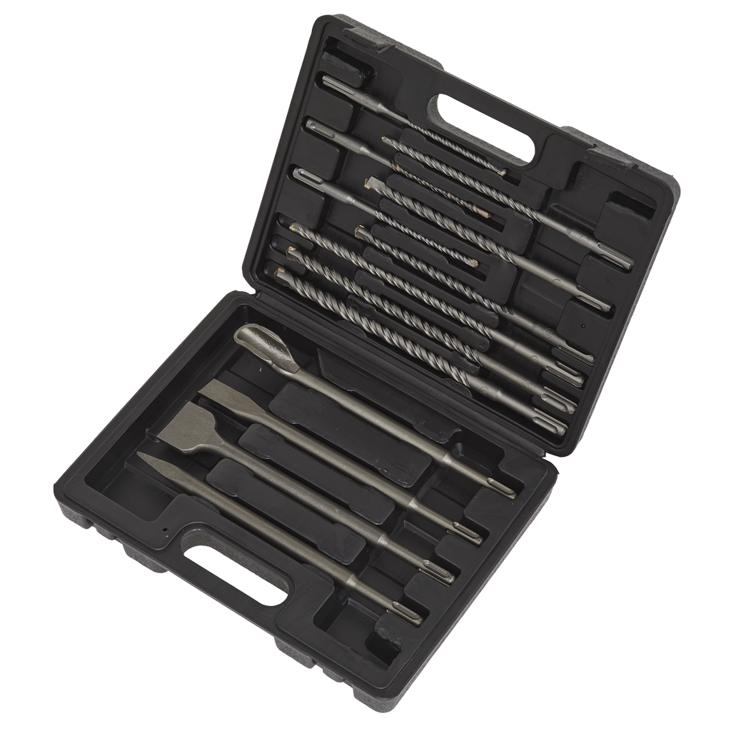 SDS Plus Drill Bit & Chisel Set 13pc WDCS