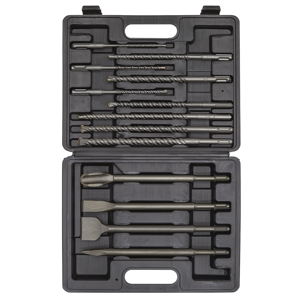 SDS Plus Drill Bit & Chisel Set 13pc WDCS