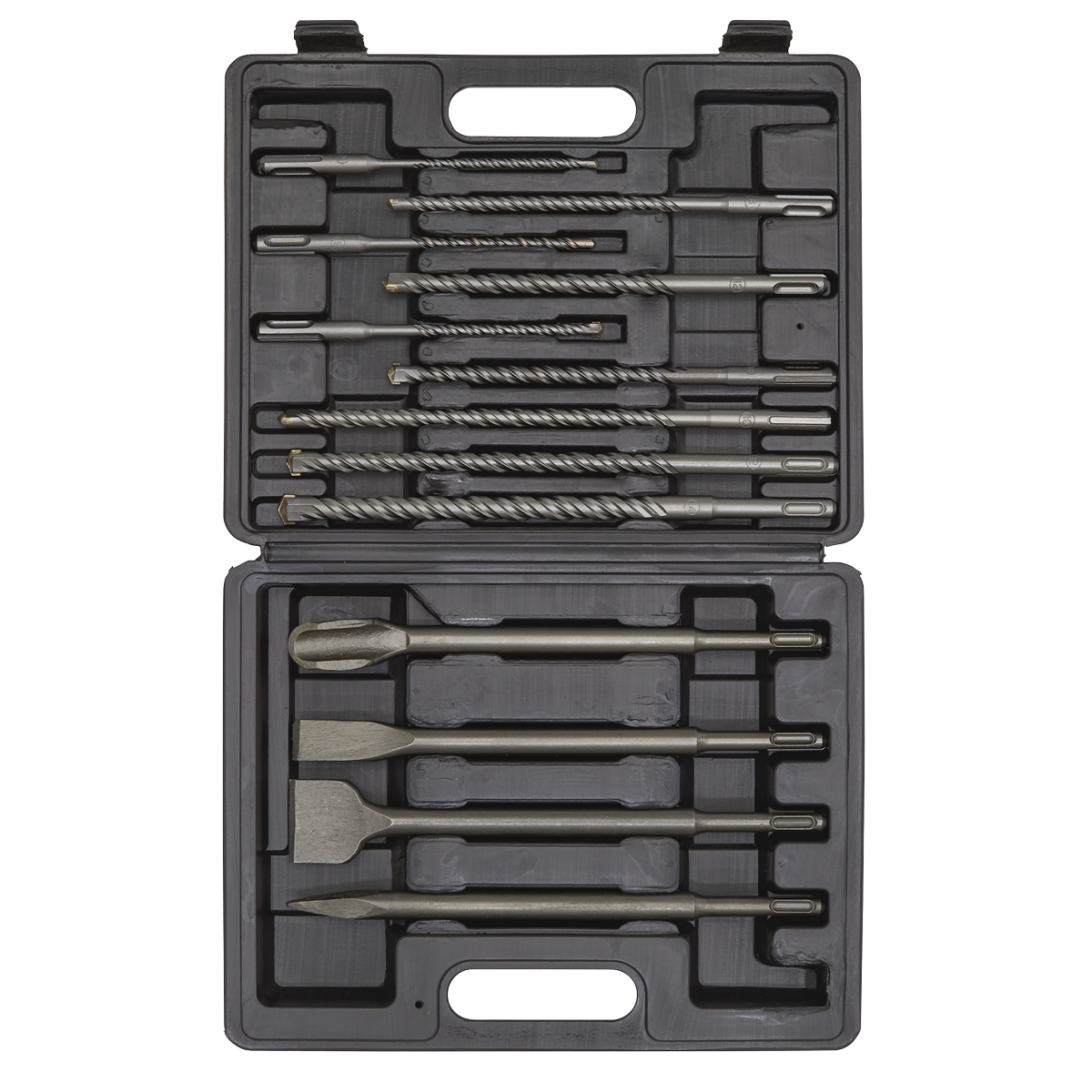 SDS Plus Drill Bit & Chisel Set 13pc WDCS