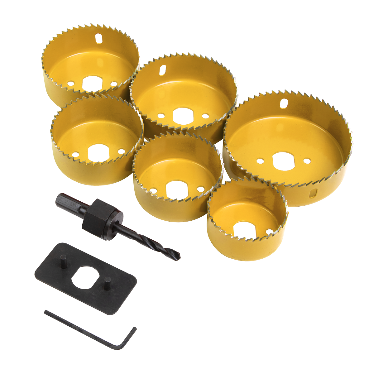 Downlight Hole Saw Kit 9pc WDLK