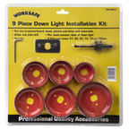 Downlight Hole Saw Kit 9pc WDLK