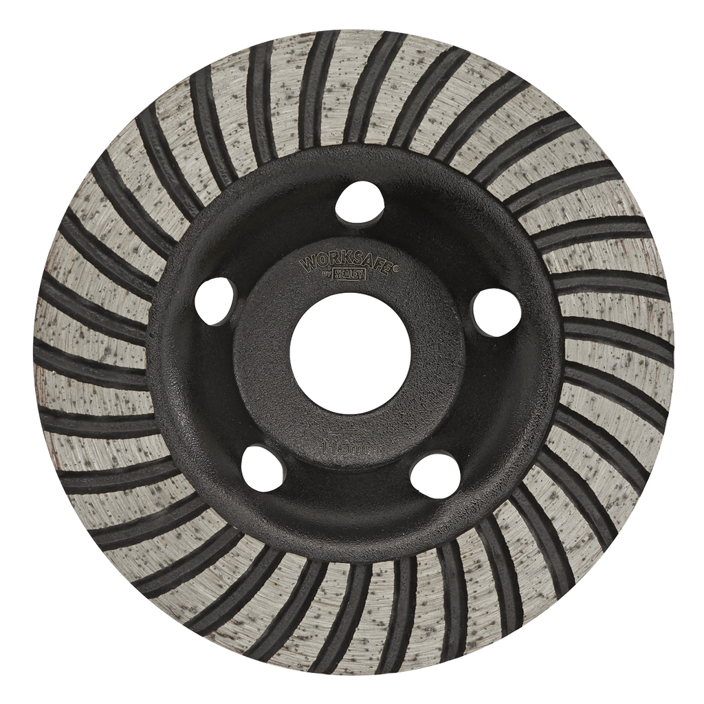 Turbo Row Concrete Grinding Head 115mm WDRTCUP115