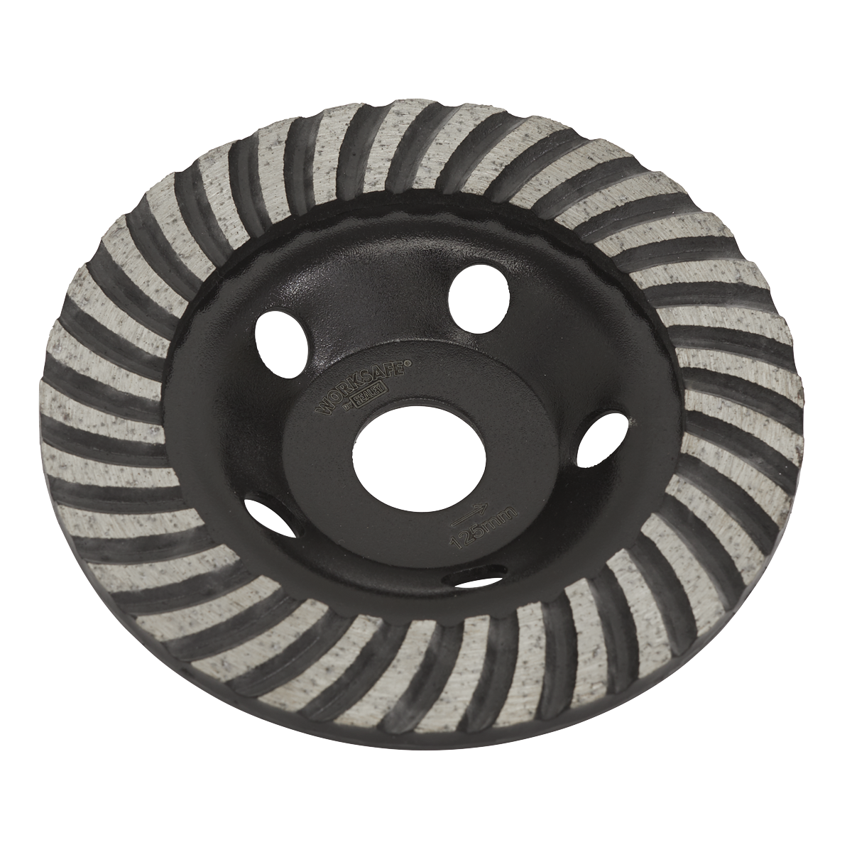 Turbo Row Concrete Grinding Head 125mm WDRTCUP125