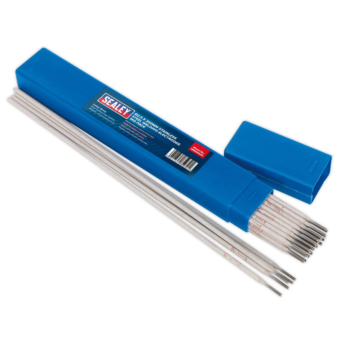 Stainless Steel Welding Electrodes 2.5 x 300mm - 1kg Pack WESS1025