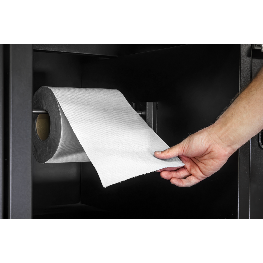 2-Ply Embossed White Paper Roll 60m - Pack of 6 WHT60