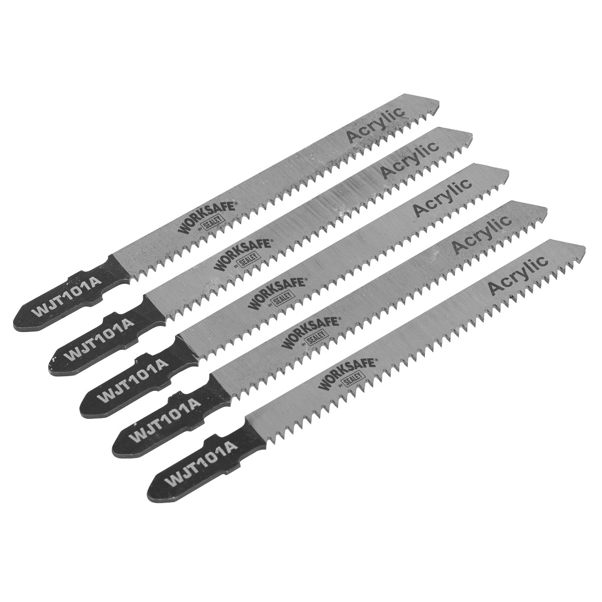 Jigsaw Blade for Metal 75mm 12tpi - Pack of 5 WJT101A