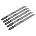 Jigsaw Blade for Wood & Plastics 75mm 10tpi - Pack of 5 WJT101B