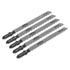 Jigsaw Blade for Wood & Plastics 75mm 10tpi - Pack of 5 WJT101B