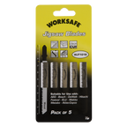 Jigsaw Blade for Wood & Plastics 75mm 10tpi - Pack of 5 WJT101B