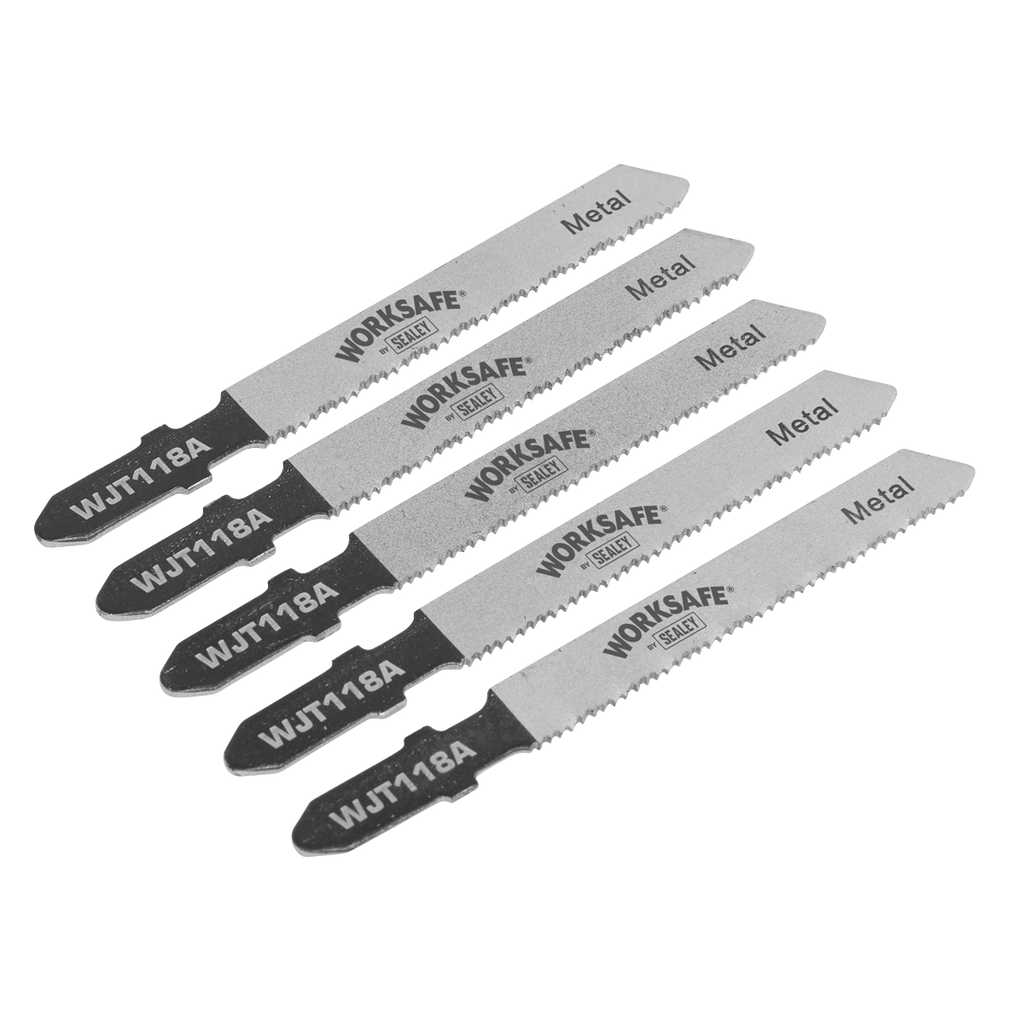 Jigsaw Blade for Metal 55mm 21tpi - Pack of 5 WJT118A