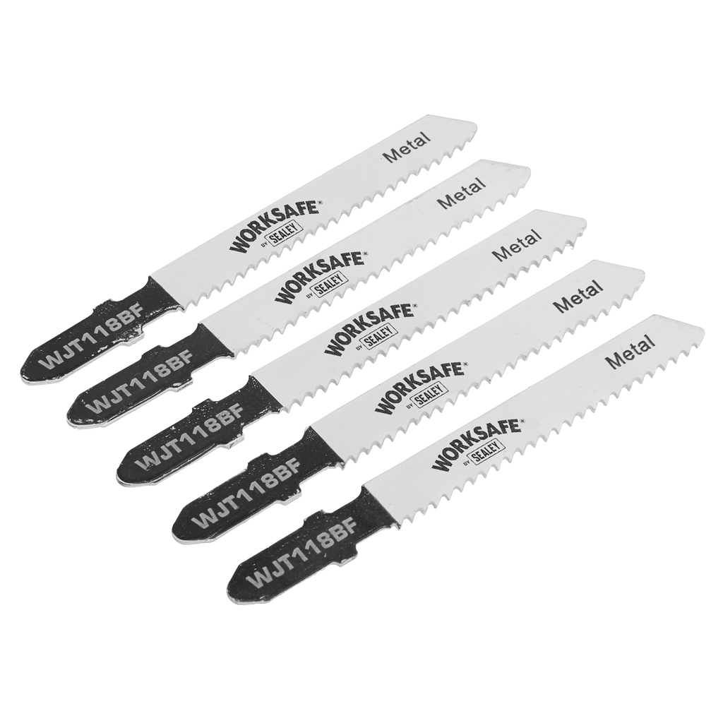 Jigsaw Blade for Metal 55mm 12tpi - Pack of 5 WJT118BF
