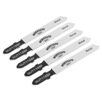 Jigsaw Blade for Metal 55mm 12tpi - Pack of 5 WJT118BF