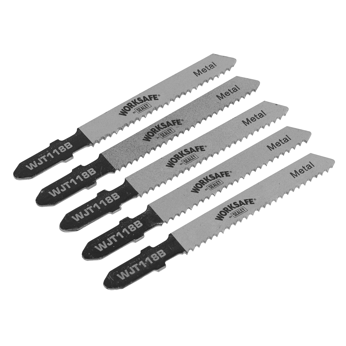 Jigsaw Blade for Metal 55mm 12tpi - Pack of 5 WJT118B