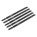 Jigsaw Blade for Wood 75mm 6tpi - Pack of 5 WJT144D
