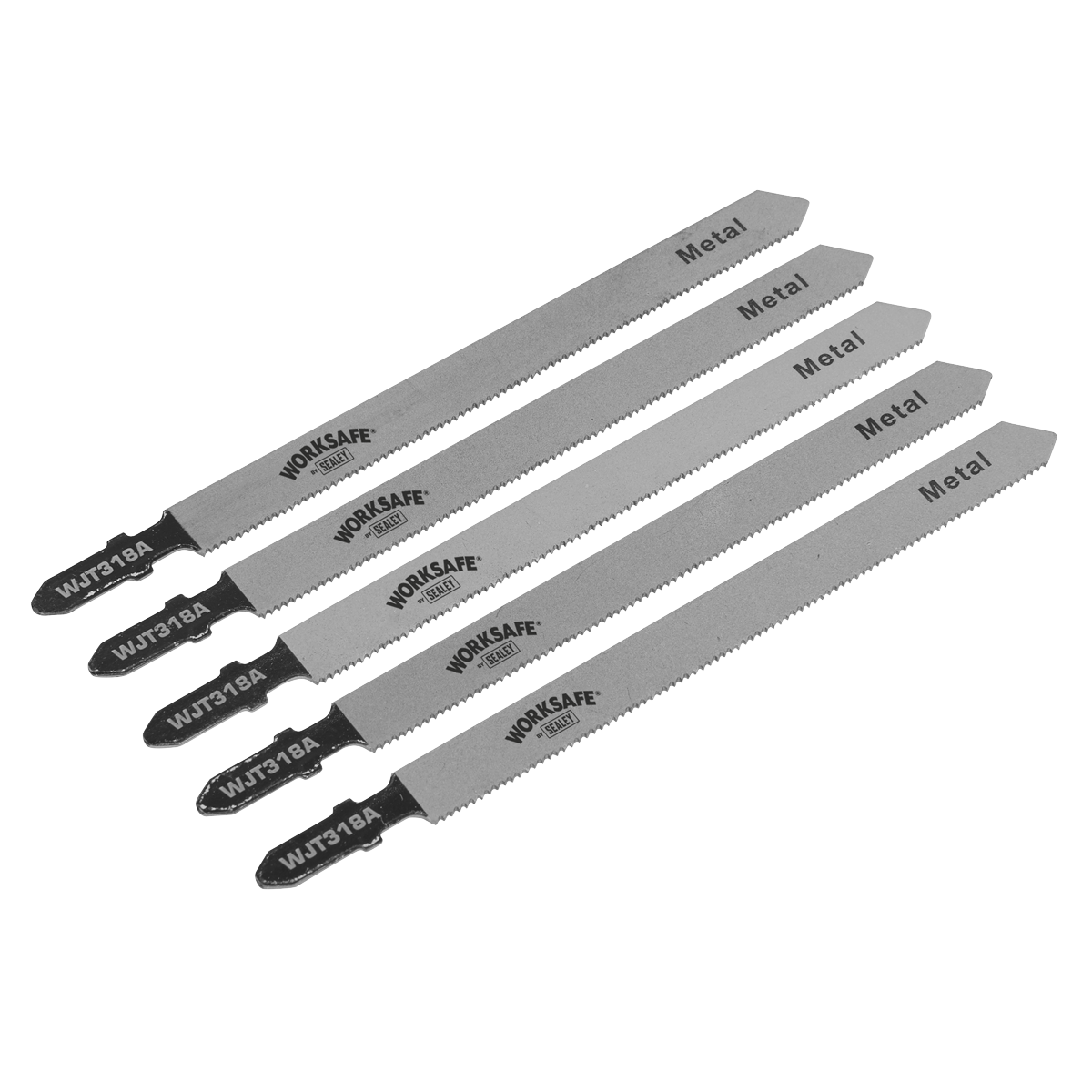 Jigsaw Blade for Metal 105mm 21tpi - Pack of 5 WJT318A