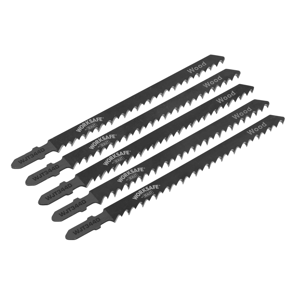 Jigsaw Blade for Wood 105mm 6tpi - Pack of 5 WJT344D