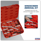 Windscreen Removal Tool Kit 14pc WK14