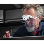 LED Magnifier Spectacles with Headband WL101D