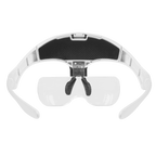 LED Magnifier Spectacles with Headband WL101D