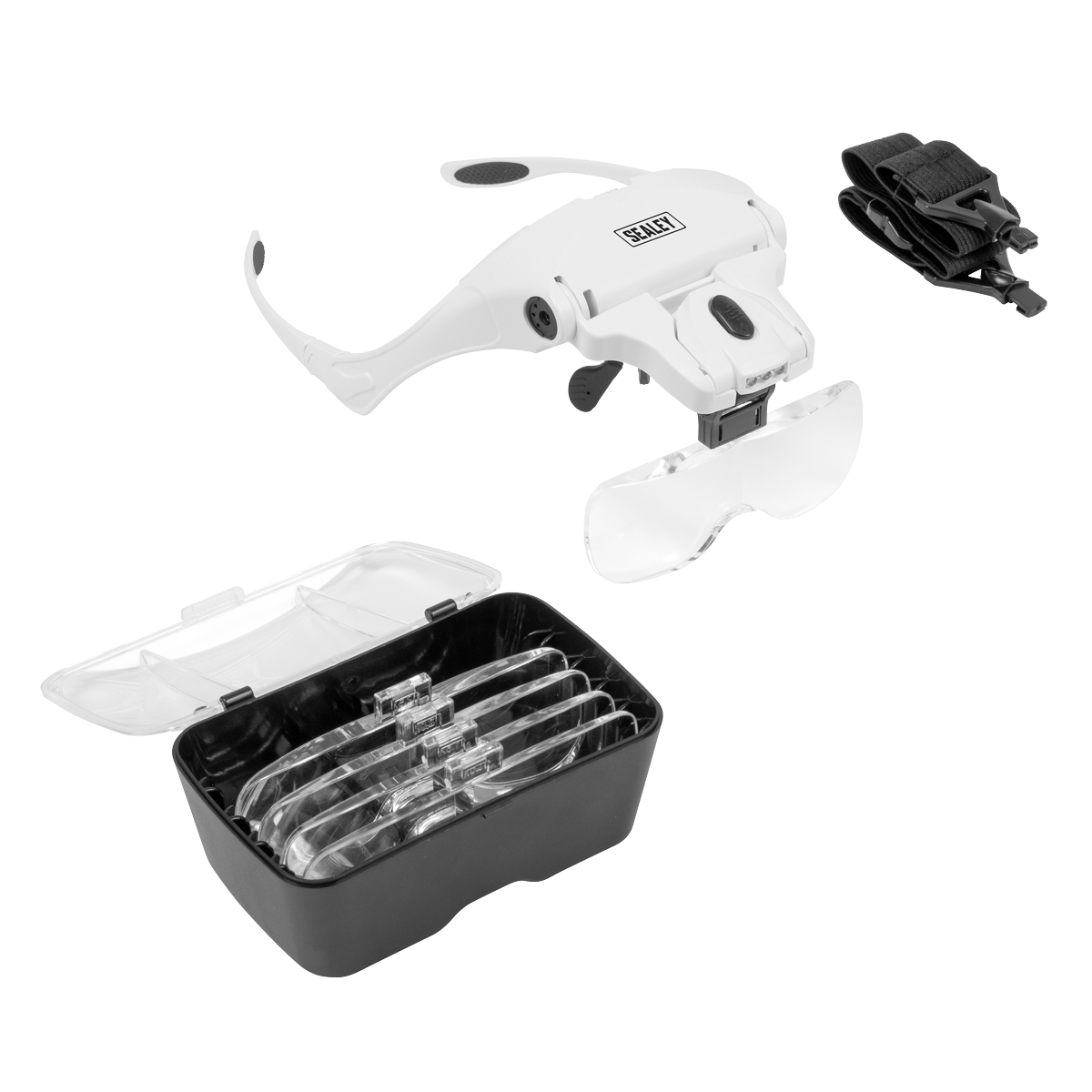 LED Magnifier Spectacles with Headband WL101D
