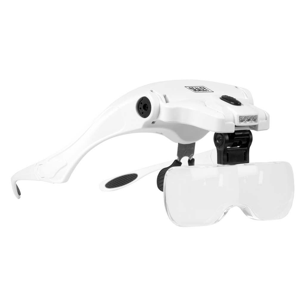 LED Magnifier Spectacles with Headband WL101D