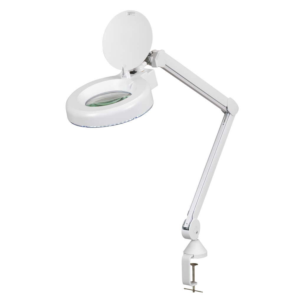 Bench Mounting Magnifying Worklight 48 SMD LED 230V WL483D