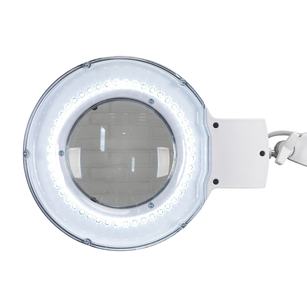 Bench Mounting Magnifying Worklight 48 SMD LED 230V WL483D