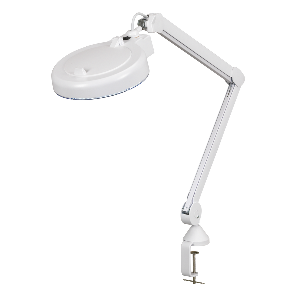 Bench Mounting Magnifying Worklight 48 SMD LED 230V WL483D