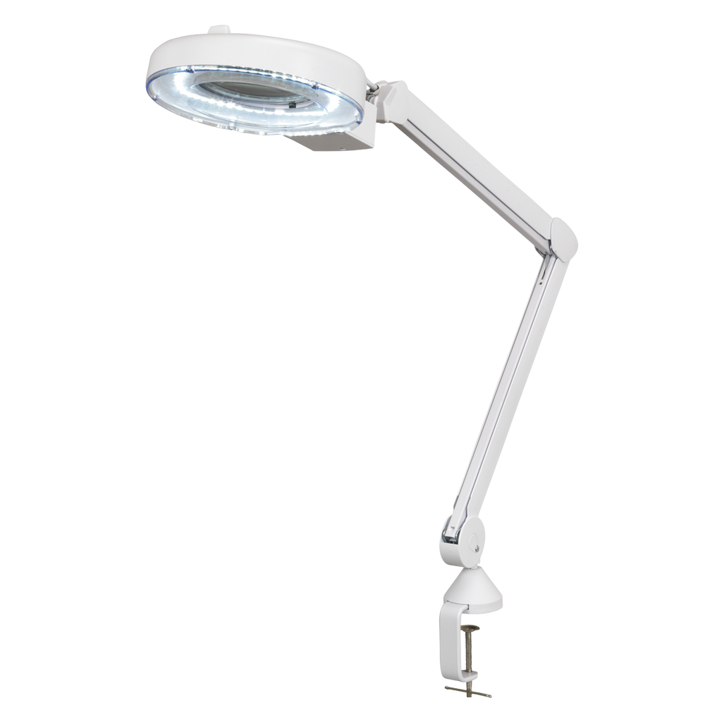 Bench Mounting Magnifying Worklight 48 SMD LED 230V WL483D