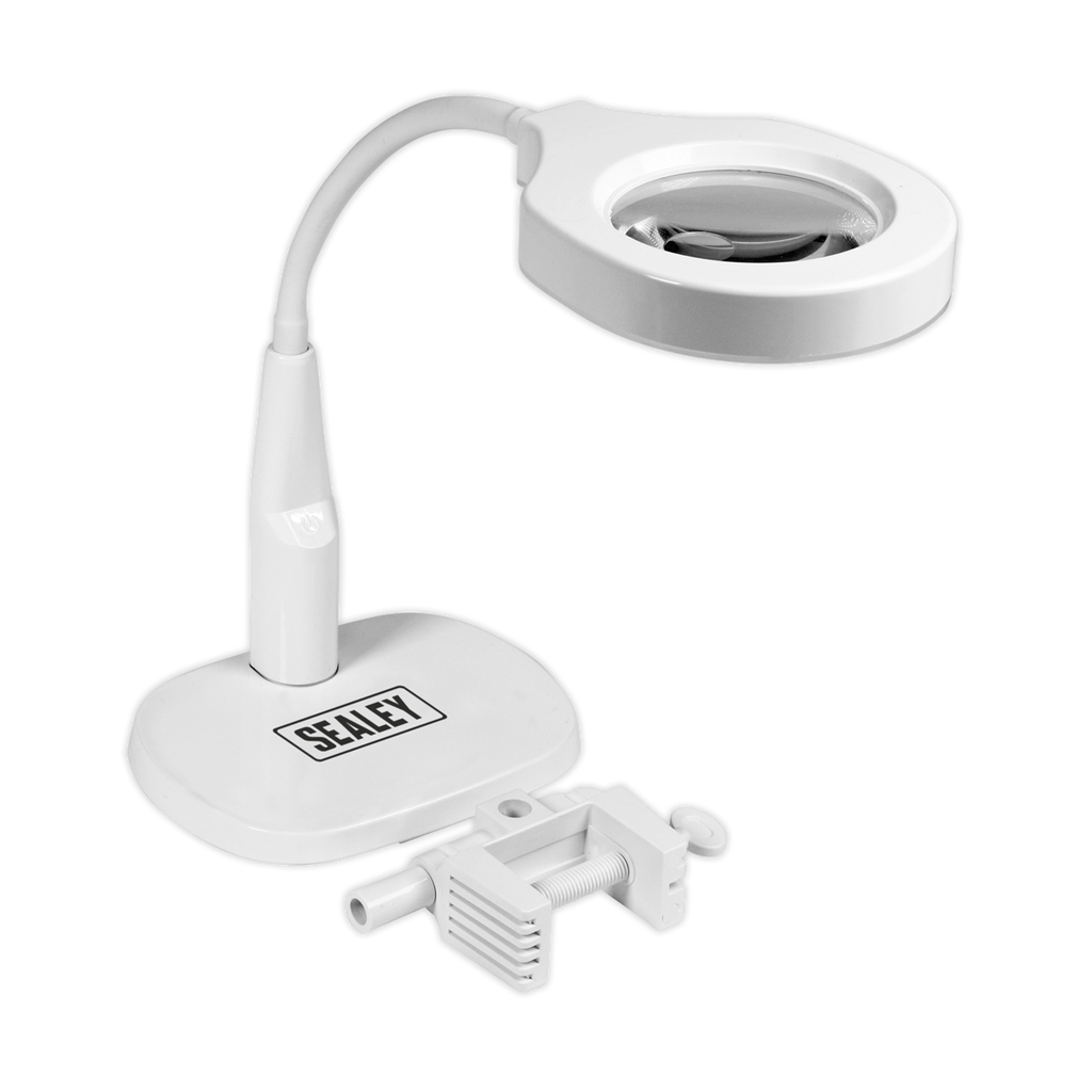 Dimmable Dual Mounting Magnifying Worklight 45 SMD LED 230V WL53/8D