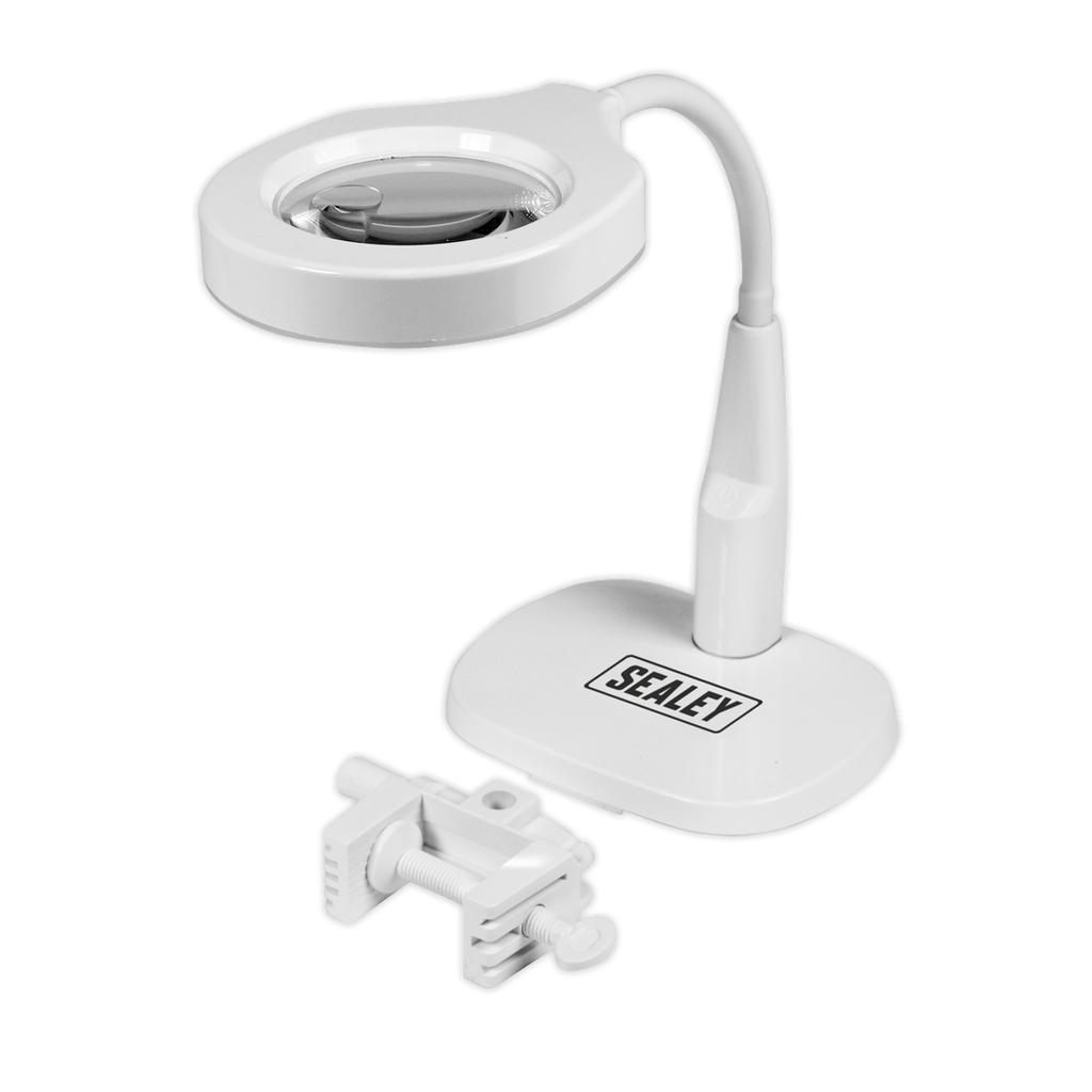 Dimmable Dual Mounting Magnifying Worklight 45 SMD LED 230V WL53/8D
