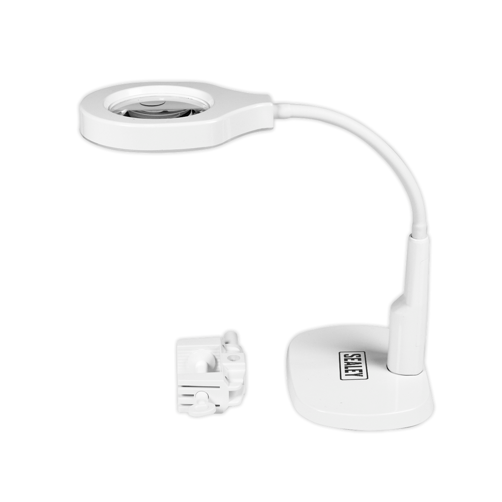 Dimmable Dual Mounting Magnifying Worklight 45 SMD LED 230V WL53/8D