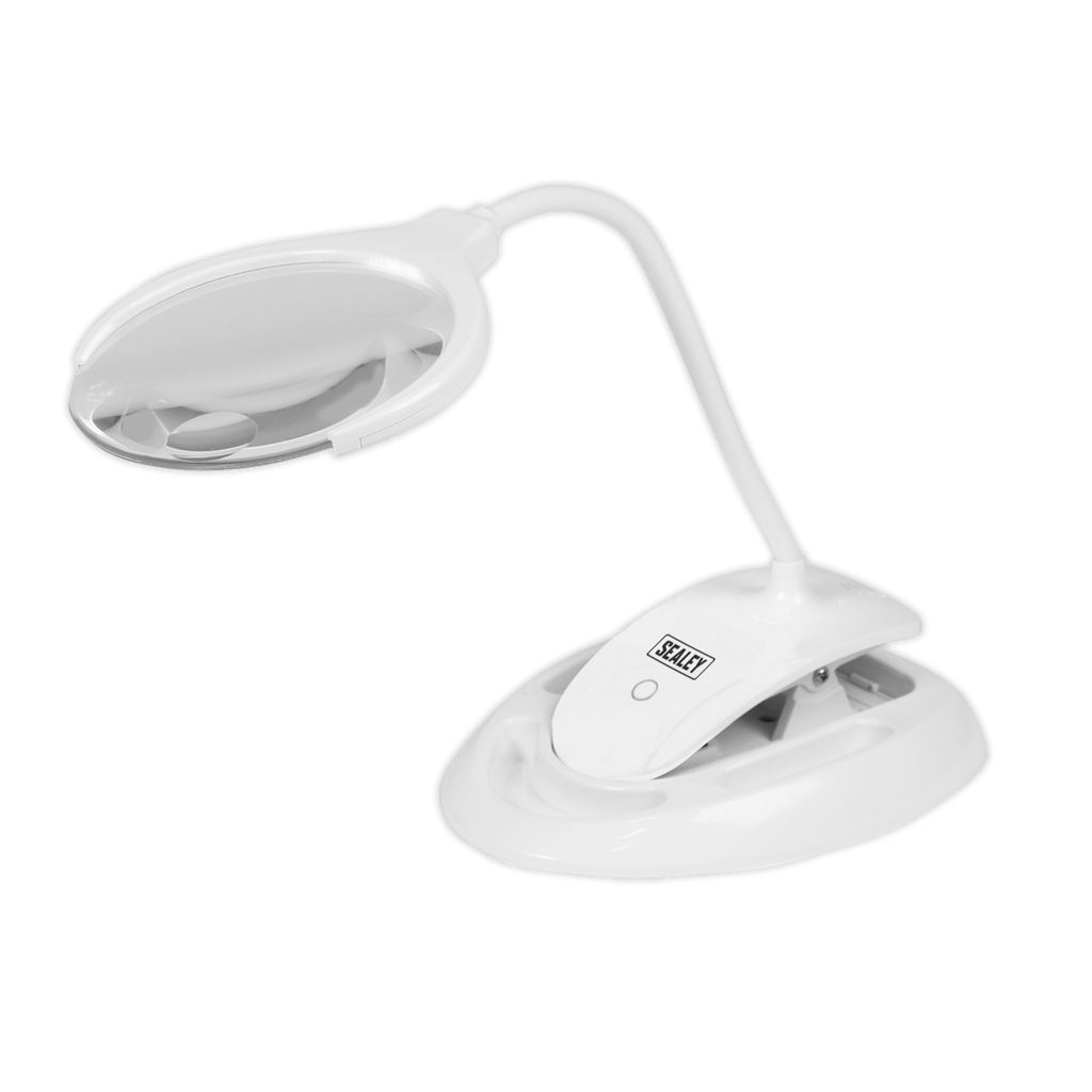 Rechargeable Dimmable Dual Mounting Magnifying Worklight 6 SMD LED WL63/8D