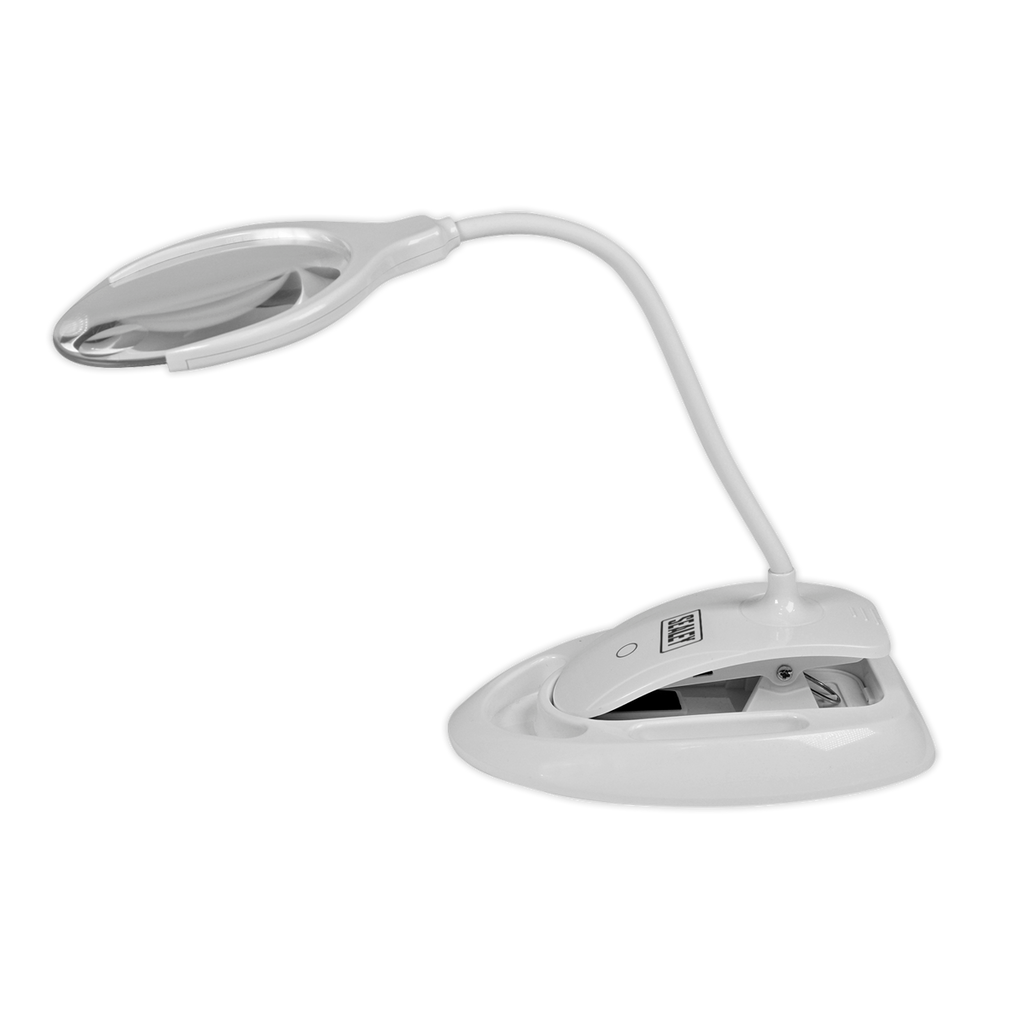 Rechargeable Dimmable Dual Mounting Magnifying Worklight 6 SMD LED WL63/8D
