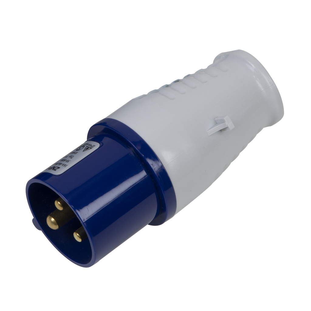 2P+E Plug 230V 16A WP24016