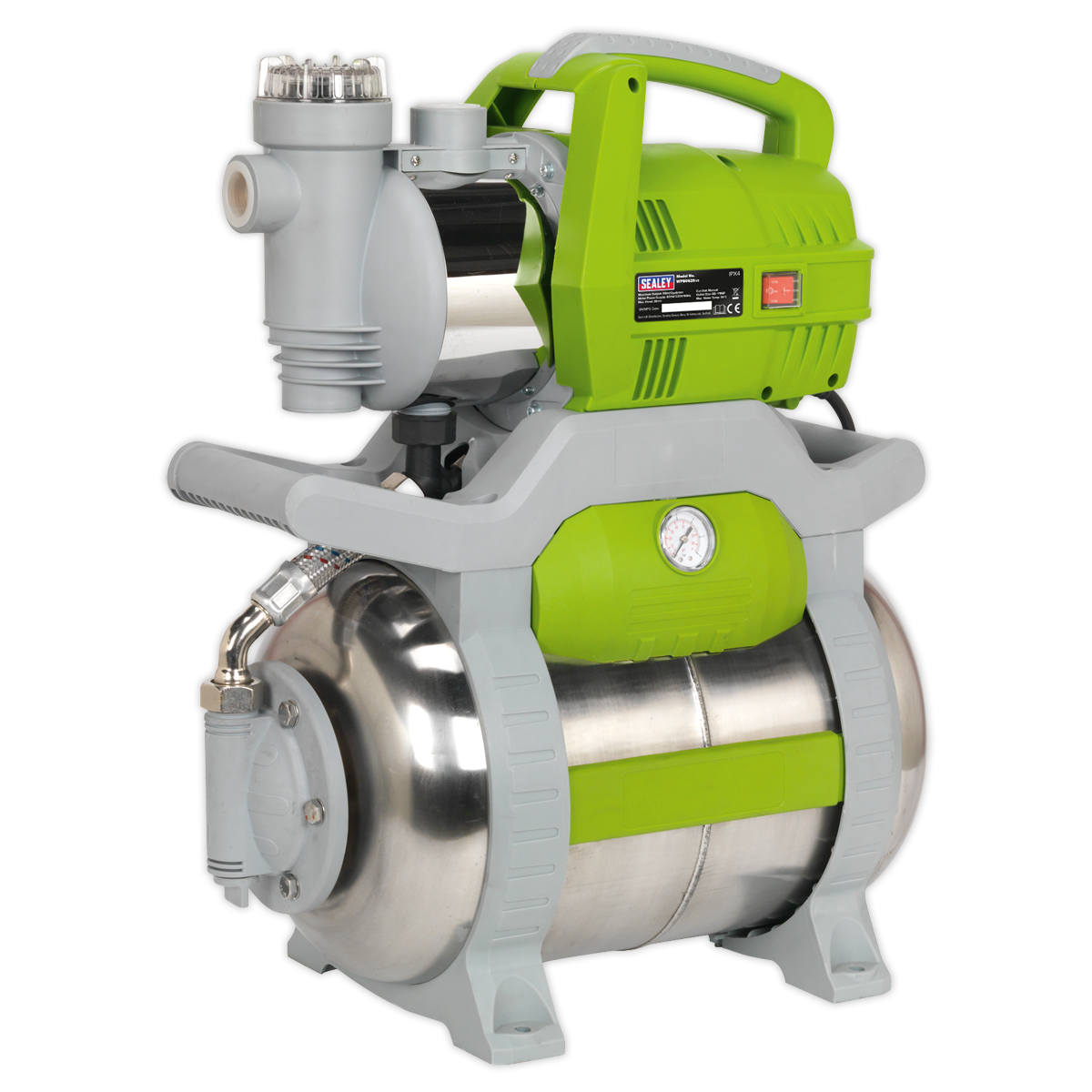 Surface Mounting Booster Pump Stainless Steel 55L/min 230V WPB062S