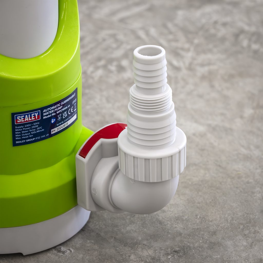 Submersible Automatic Water Pump 100L/min 230V WPC100A