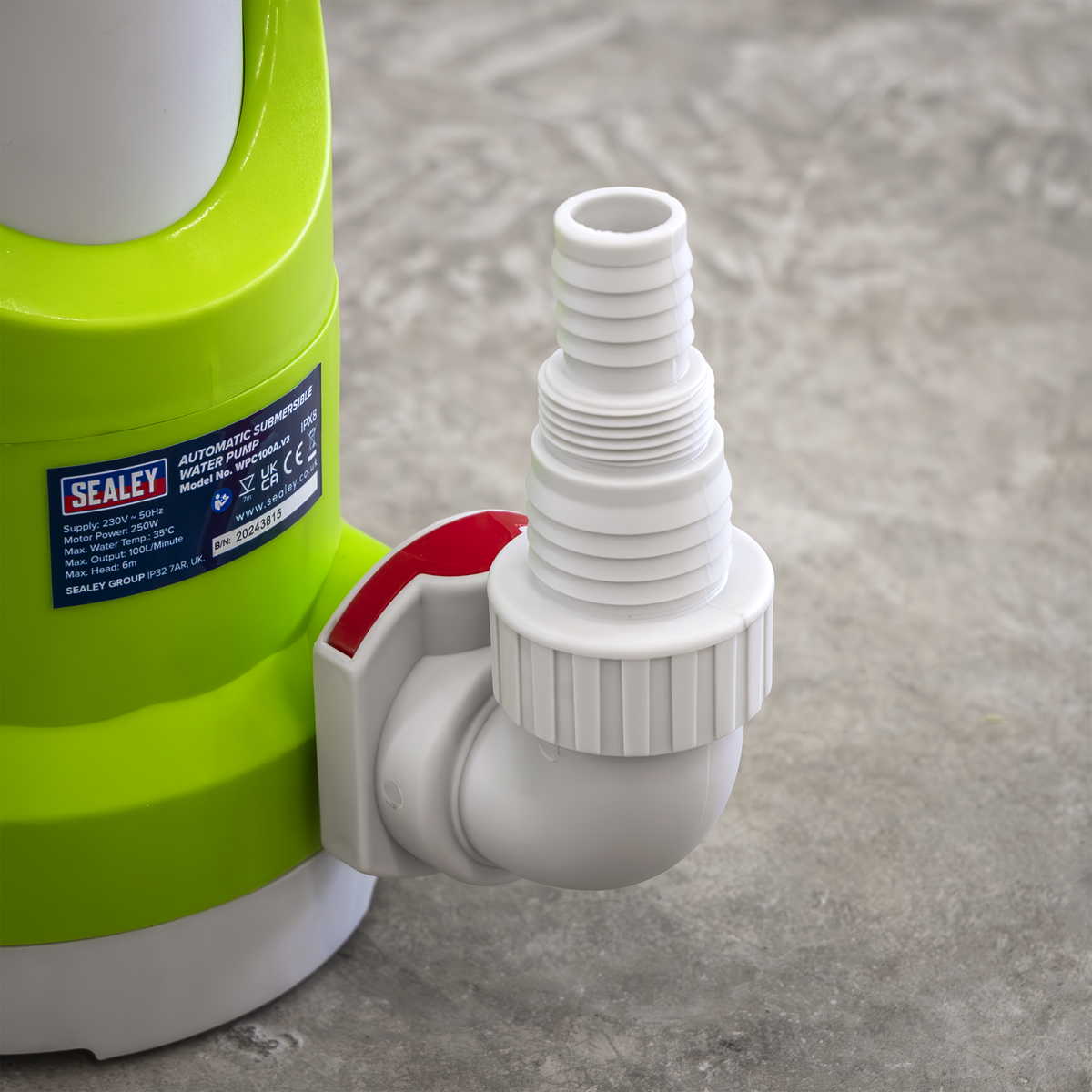 Submersible Automatic Water Pump 100L/min 230V WPC100A