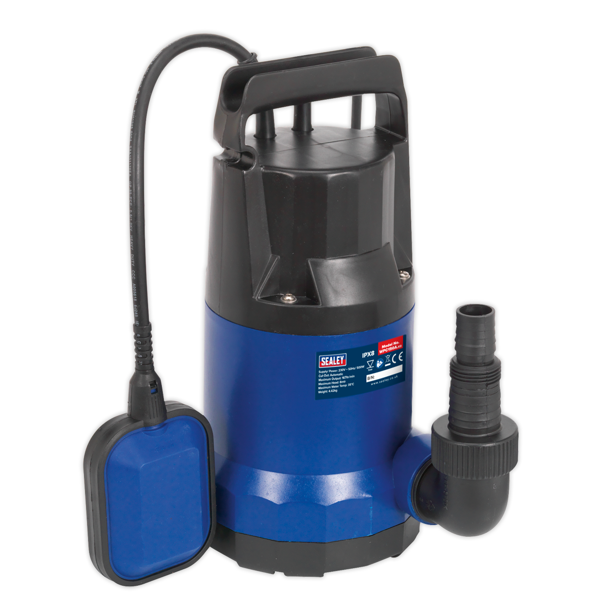 167L/min Automatic Submersible Water Pump WPC150A