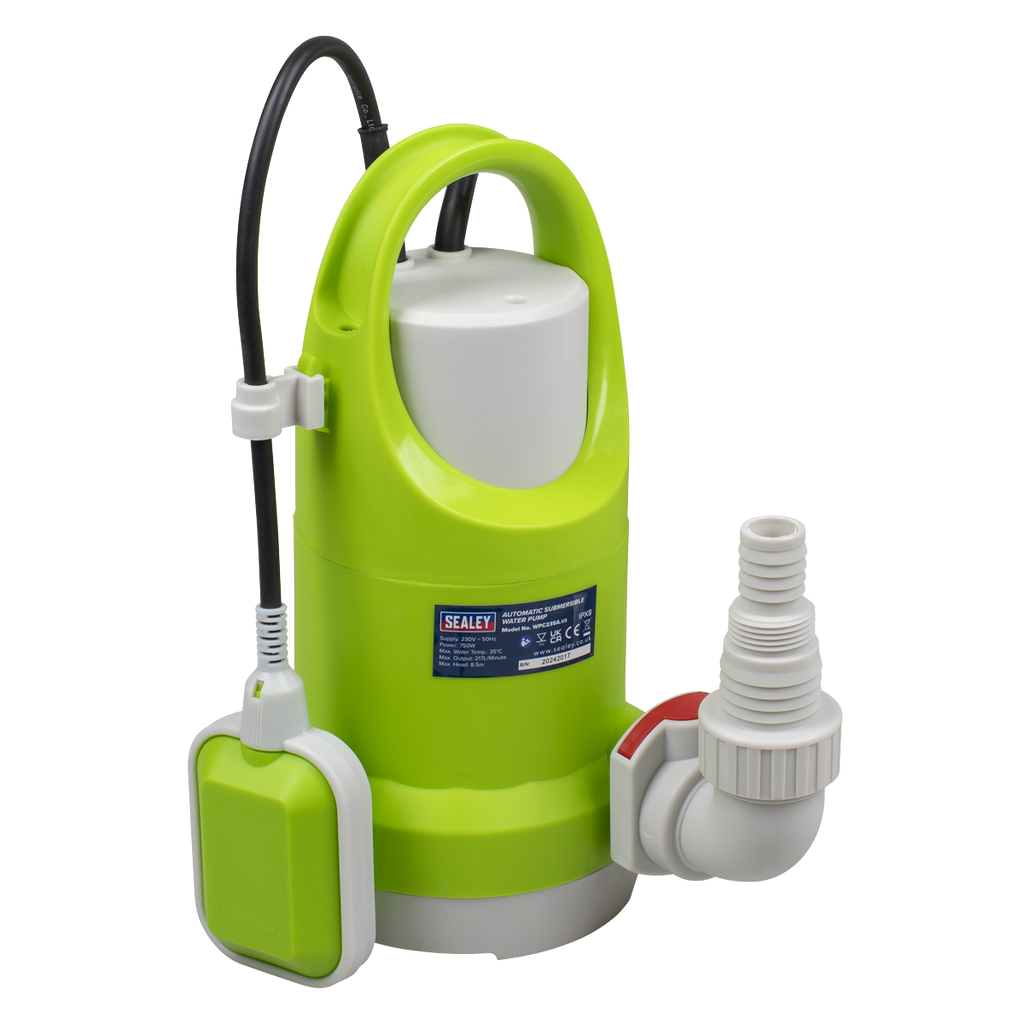 217L/min Automatic Submersible Water Pump 230V WPC235A