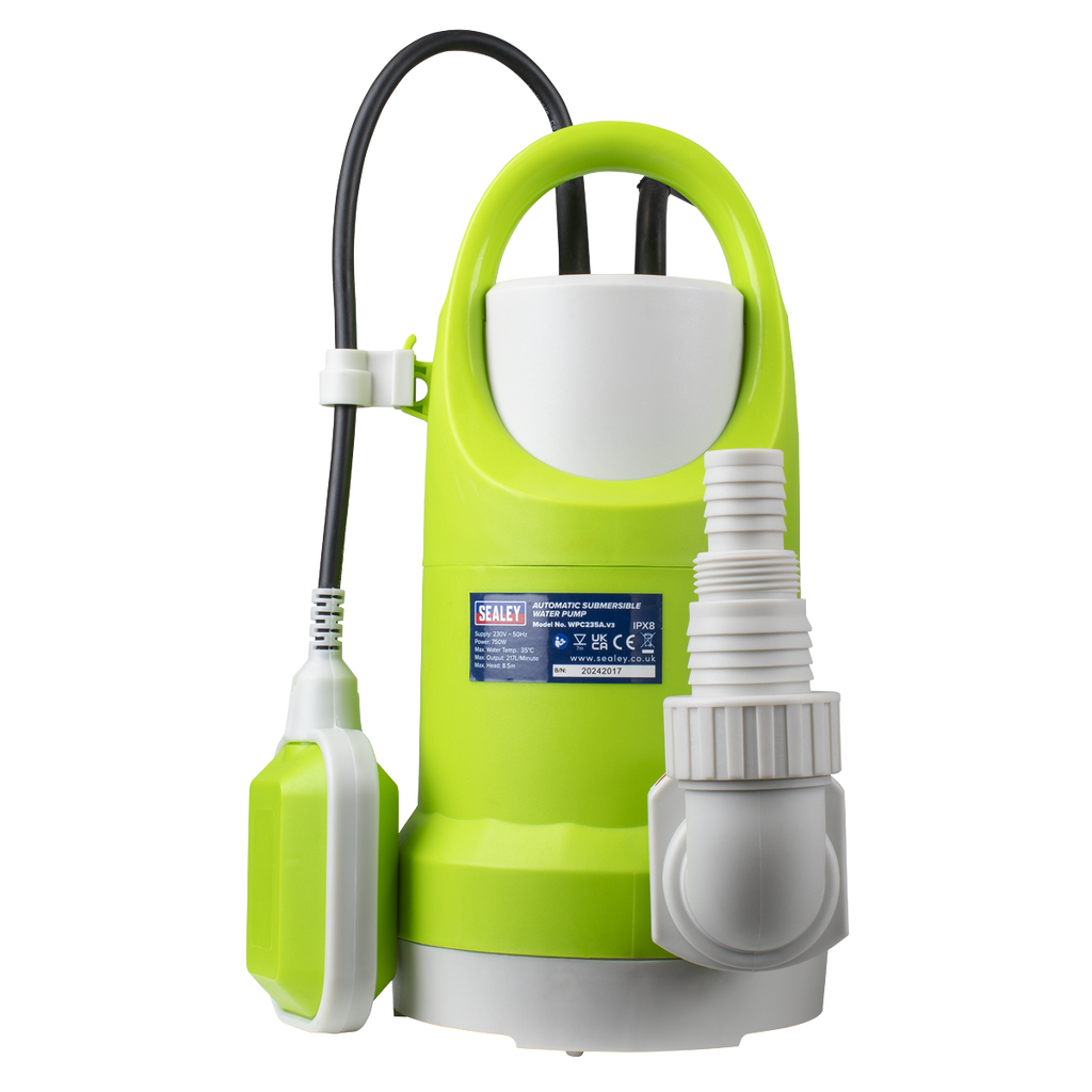 217L/min Automatic Submersible Water Pump 230V WPC235A