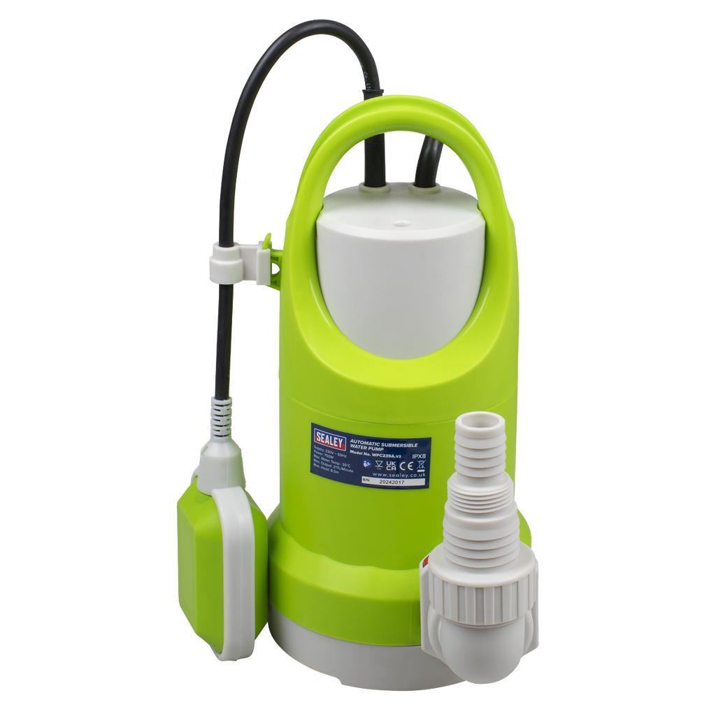 217L/min Automatic Submersible Water Pump 230V WPC235A