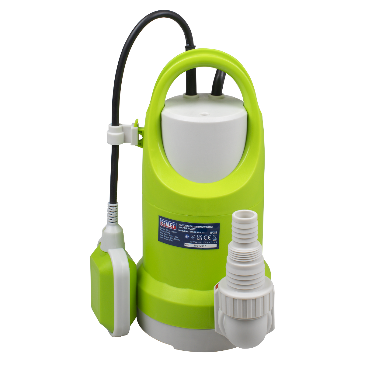 217L/min Automatic Submersible Water Pump 230V WPC235A